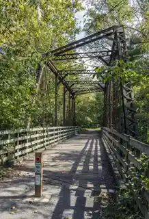 Guilford Quarry Pratt Through Truss Bridge