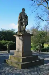 Statue of Sir Walter Scott