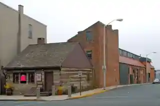 Log House, Hiester House, and Market Annex