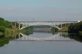 The Rail Bridge over the Iset River