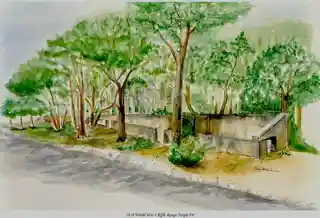 Fort Caswell Rifle Range (Contributing Structure)