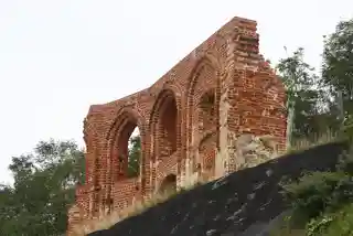 Ruins of the church in Trzęsacz